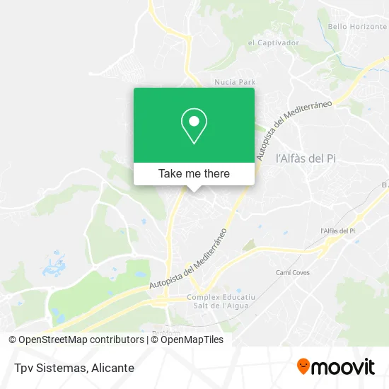 Tpv Sistemas map