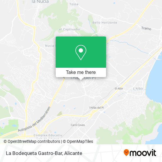 La Bodequeta Gastro-Bar map