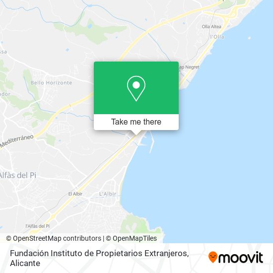 Fundación Instituto de Propietarios Extranjeros map