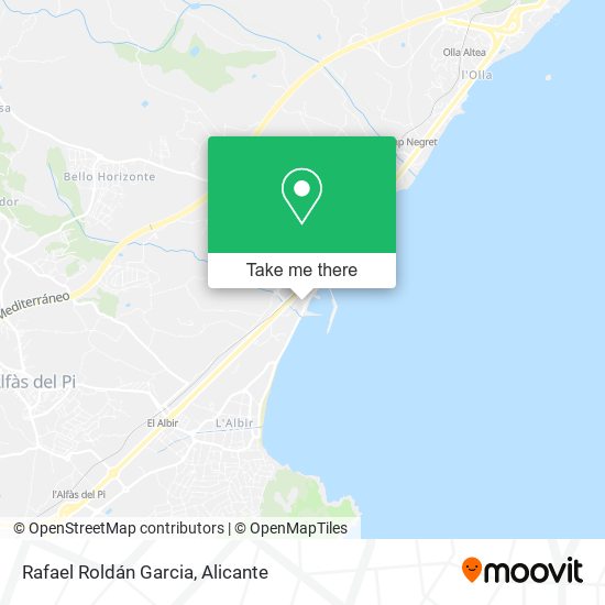 Rafael Roldán Garcia map