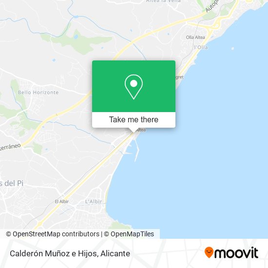 Calderón Muñoz e Hijos map