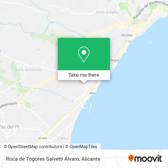 Roca de Togores Salvetti Álvaro map