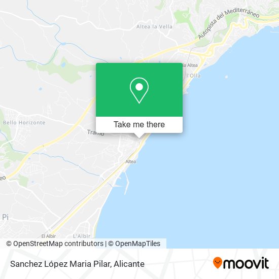 Sanchez López Maria Pilar map