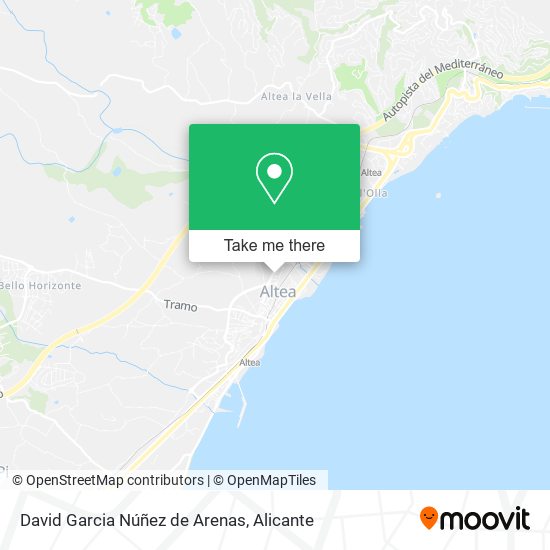 David Garcia Núñez de Arenas map