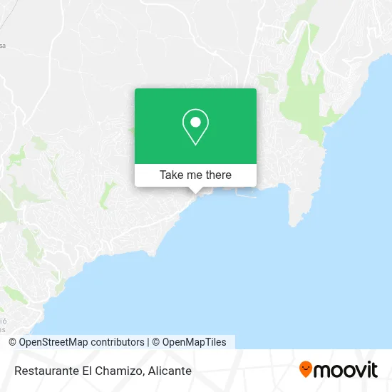 Restaurante El Chamizo map