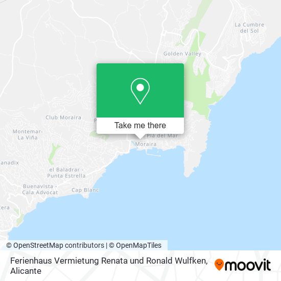 Ferienhaus Vermietung Renata und Ronald Wulfken map