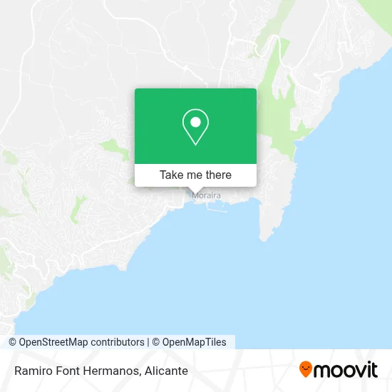 Ramiro Font Hermanos map