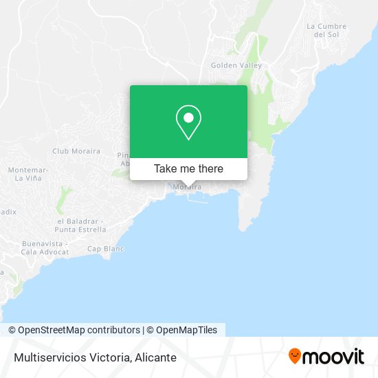 Multiservicios Victoria map