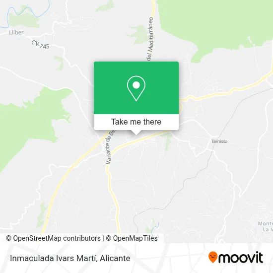 Inmaculada Ivars Martí map