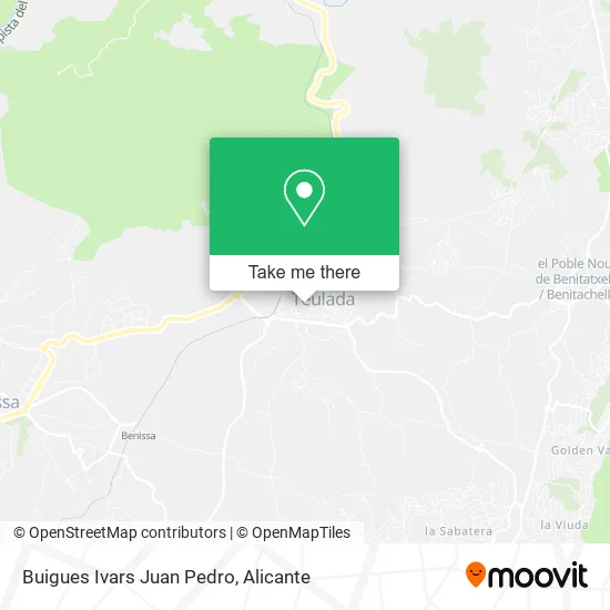 Buigues Ivars Juan Pedro map