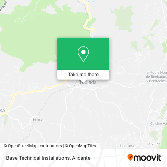 Base Technical Installations map