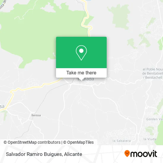 Salvador Ramiro Buigues map