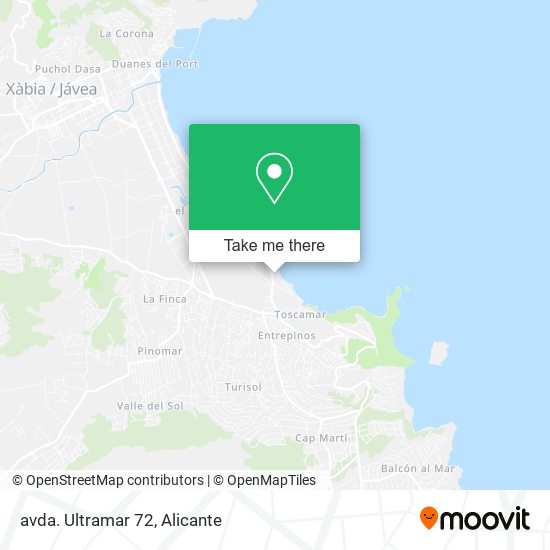 avda. Ultramar 72 map