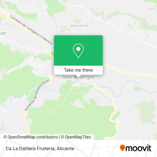 Ca La Datilera Fruiteria map