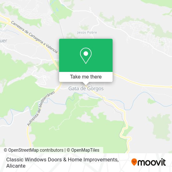 Classic Windows Doors & Home Improvements map
