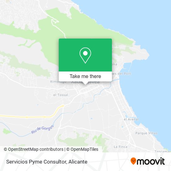 Servicios Pyme Consultor map