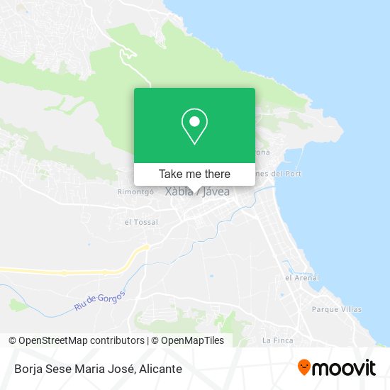 Borja Sese Maria José map