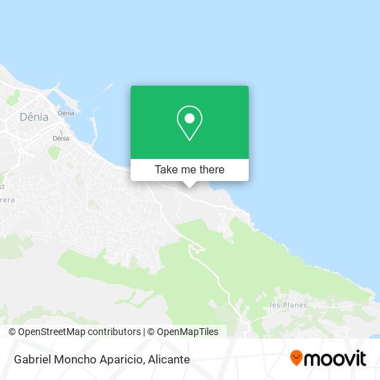 Gabriel Moncho Aparicio map