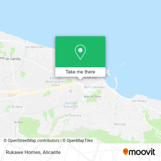 Rukawe Homes map