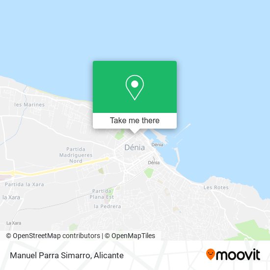 Manuel Parra Simarro map
