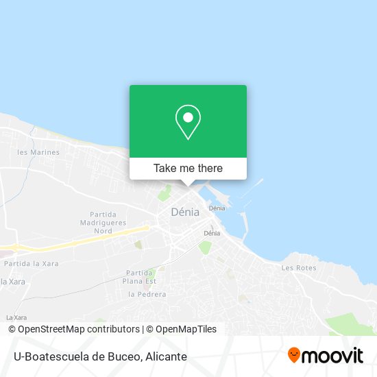 U-Boatescuela de Buceo map