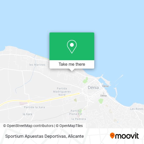 Sportium Apuestas Deportivas map