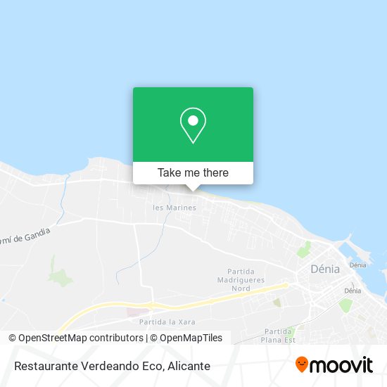 Restaurante Verdeando Eco map