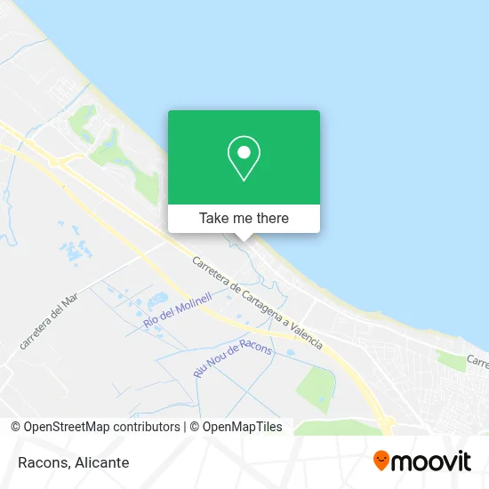 Racons map
