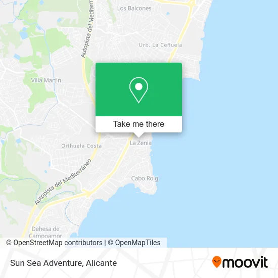 Sun Sea Adventure map