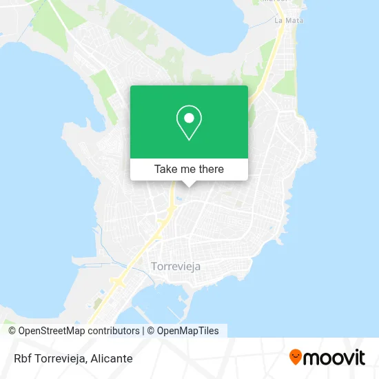 Rbf Torrevieja map
