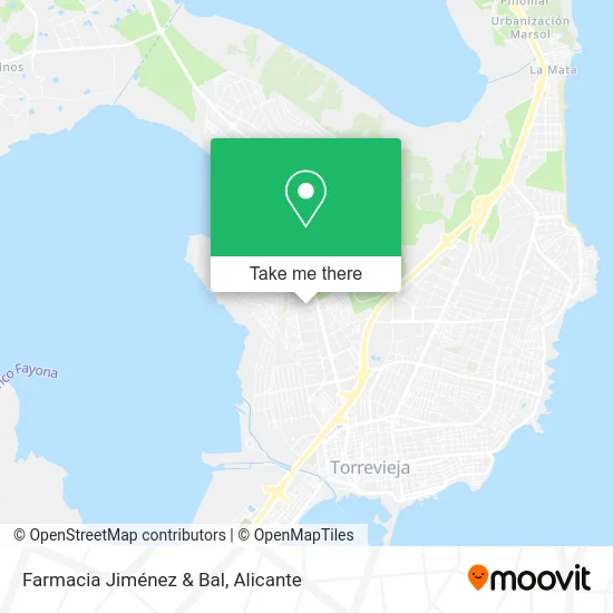 Farmacia Jiménez & Bal map