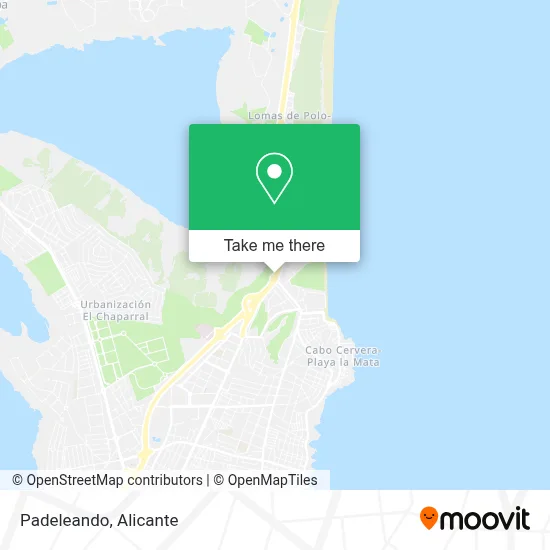 Padeleando map