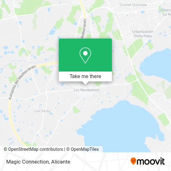 Magic Connection map