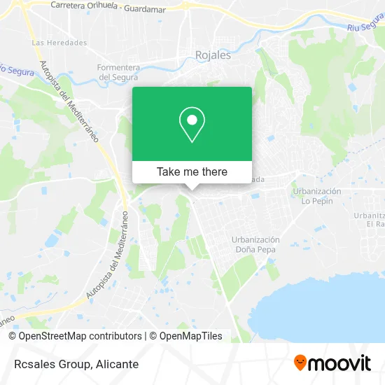 Rcsales Group map