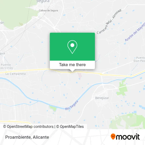 Proambiente map