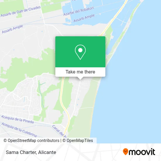 Sama Charter map