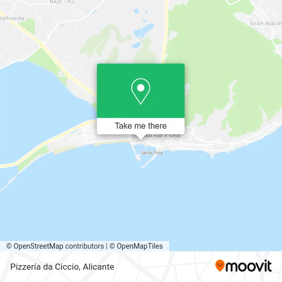 Pizzería da Ciccio map