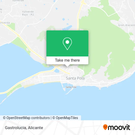 Gastrolucia map