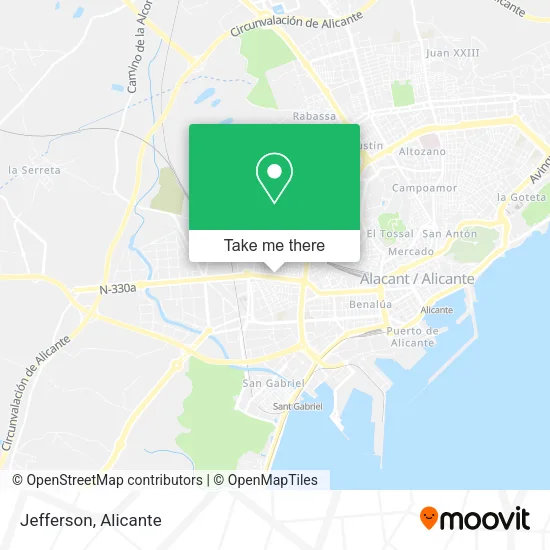 Jefferson map