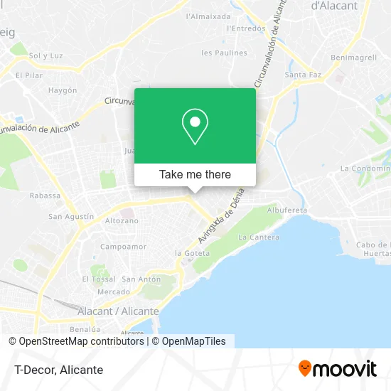 T-Decor map