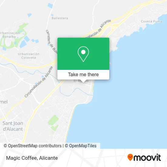 Magic Coffee map