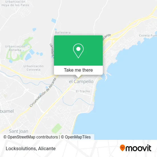 Locksolutions map