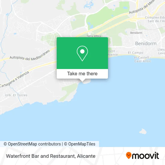 mapa Waterfront Bar and Restaurant