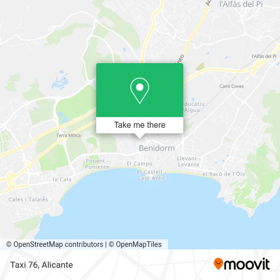 Taxi 76 map