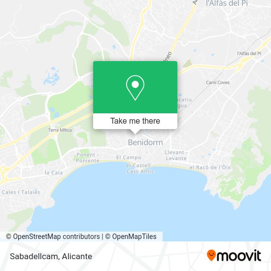 Sabadellcam map