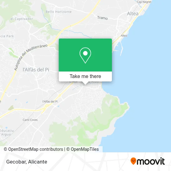 Gecobar map