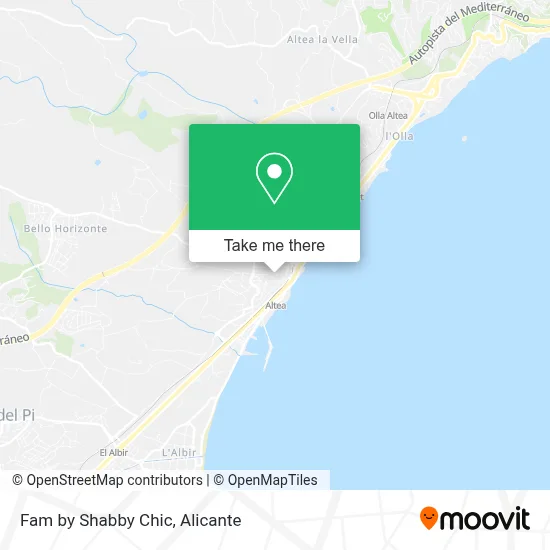 Fam by Shabby Chic map