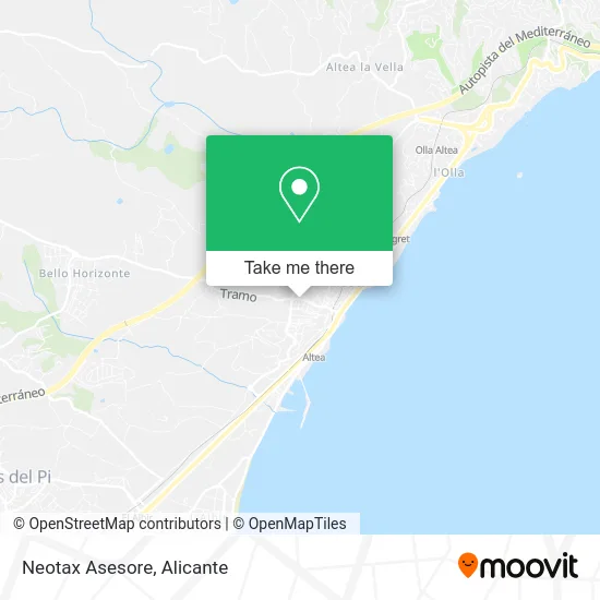 Neotax Asesore map