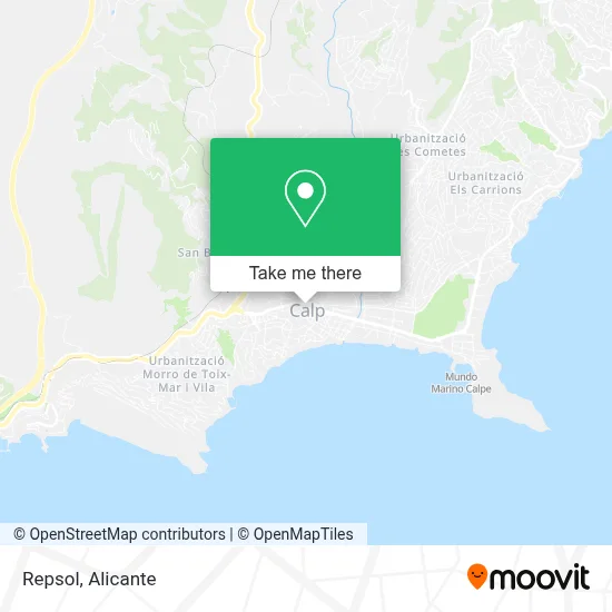 Repsol map