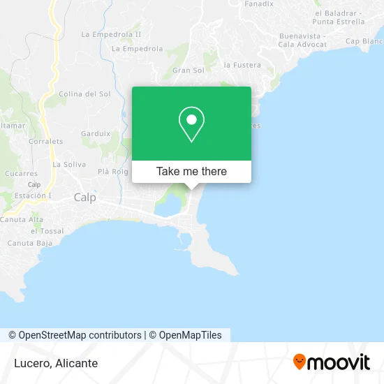 Lucero map